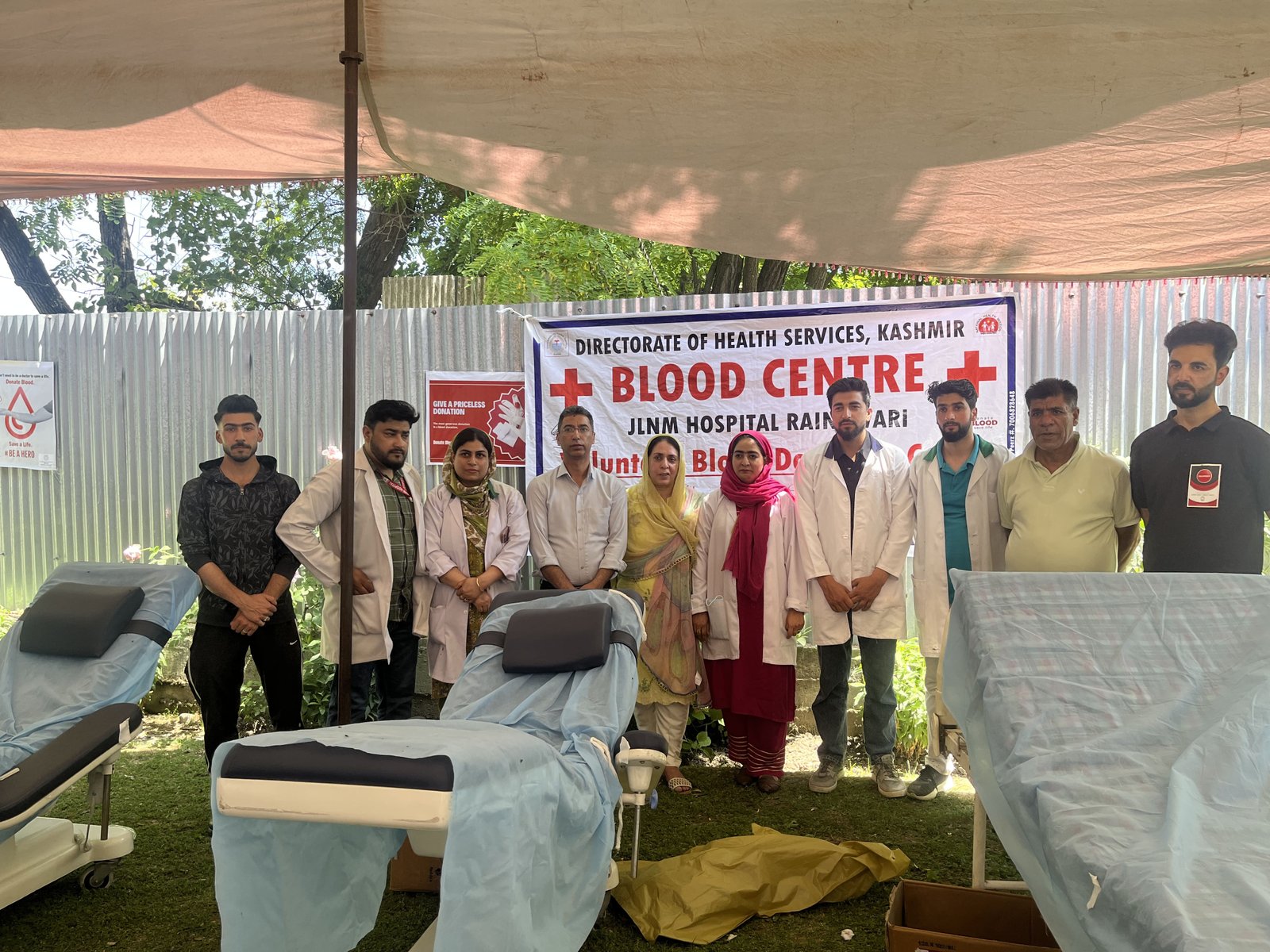 Glimpse of the Blood Donation Drive Organized by Dr. Syed Arshad Abbas Memorial Trust on 25th May 2025!